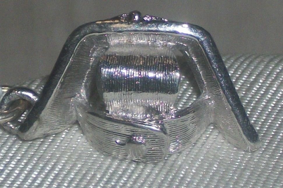 Vintage Silver Nurse Hat Charm
