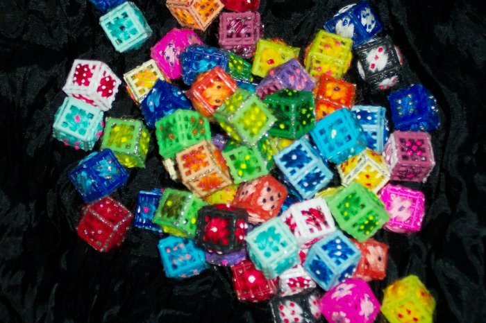 Handmade dice