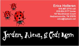 Lady Bug - 250 Mom Kards