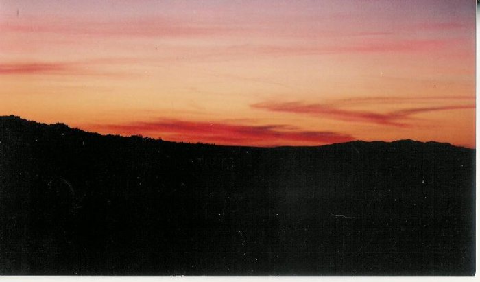 Sunset 9 8 x 10 framed