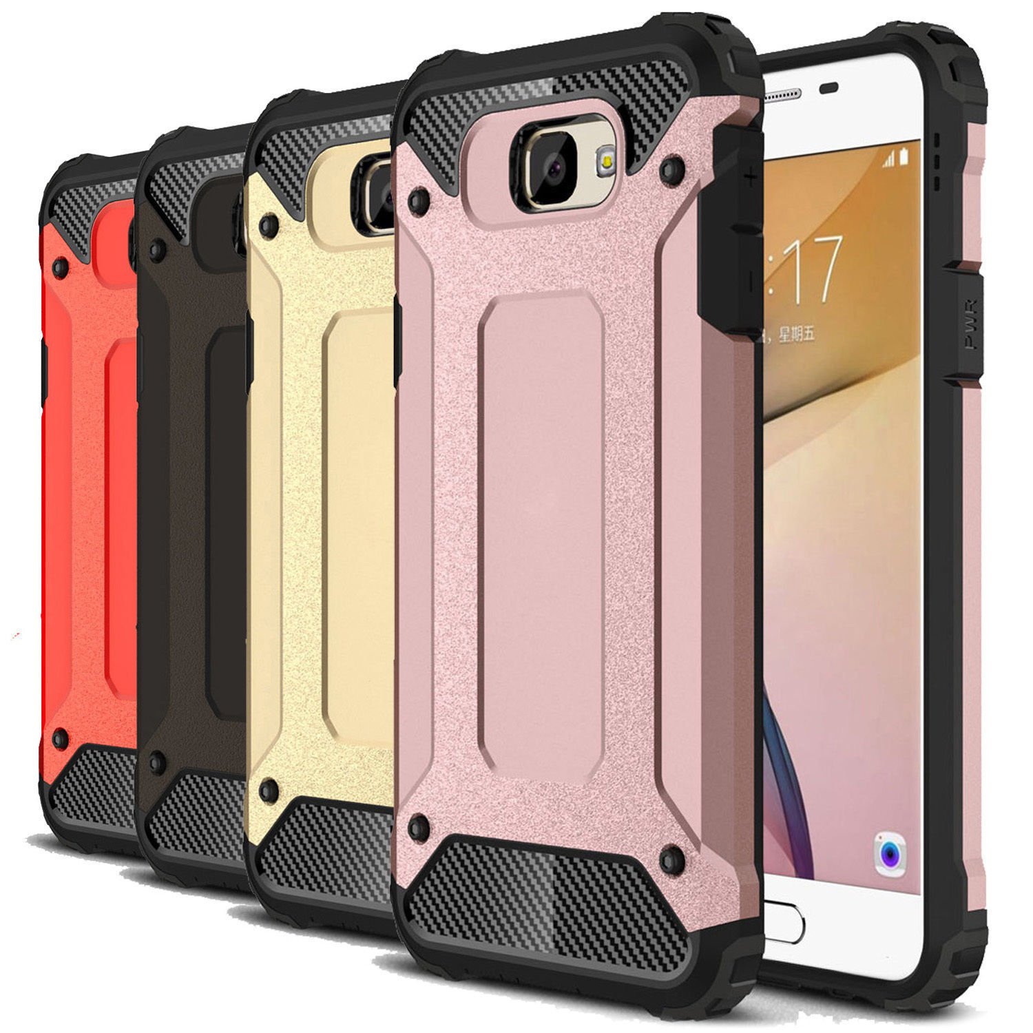 For Samsung Galaxy J5 Prime Case Shockproof Dual Layer Armor Protective