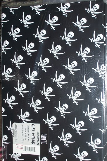 Pirate Gift Wrap