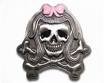 Pirate Girl Belt Buckle