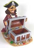 Pirate with Treasure Chest