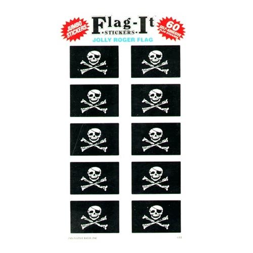 Jolly Roger Flag Stickers