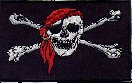 Jolly Roger Flag Patch
