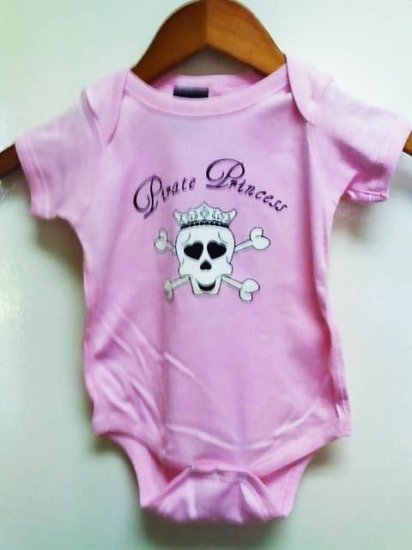 Pirate Princess Onesis Size 12 months