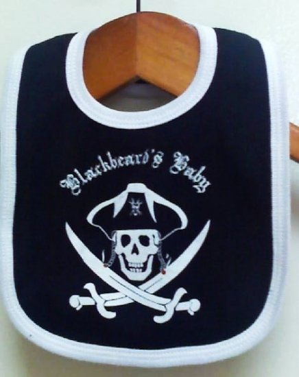 Blackbeards Baby Bib