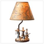 Civil War Soldier Lamp