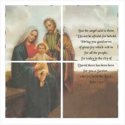 Patchwork Nativity Mural