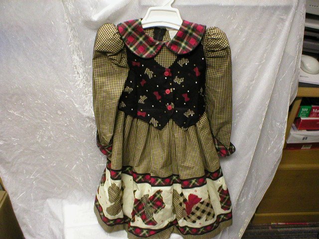 Daisy Kingdom Scottie Dogs Dress