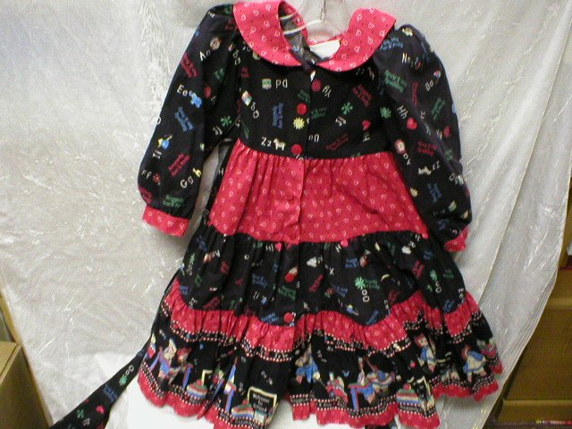 Daisy Kingdom Raggety Ann and Andy Dress