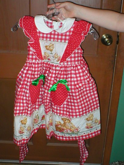 Daisy Kingdom - Strawberry sleeveless dress