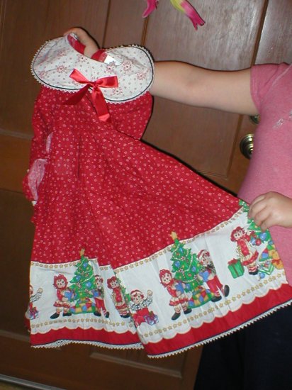 Daisy Kingdom - Raggety Ann & Andy Holiday Dress