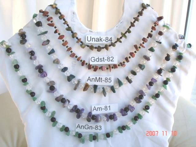Genuine Genuine amethyst, aventurine, jade, carnelian, goldstone, or unakite chip or nuggets