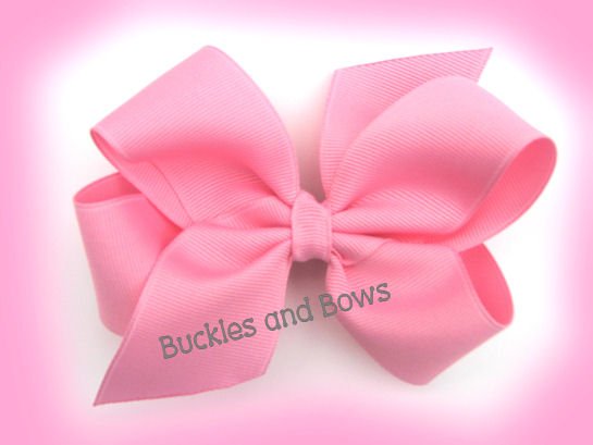 Boutique Hair Bow-Large Grosgrain