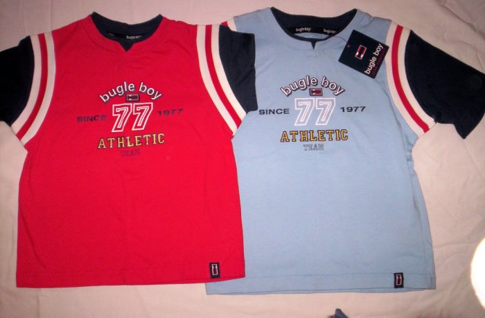 Boy's Shirts Red/Blue by Bugle Boy