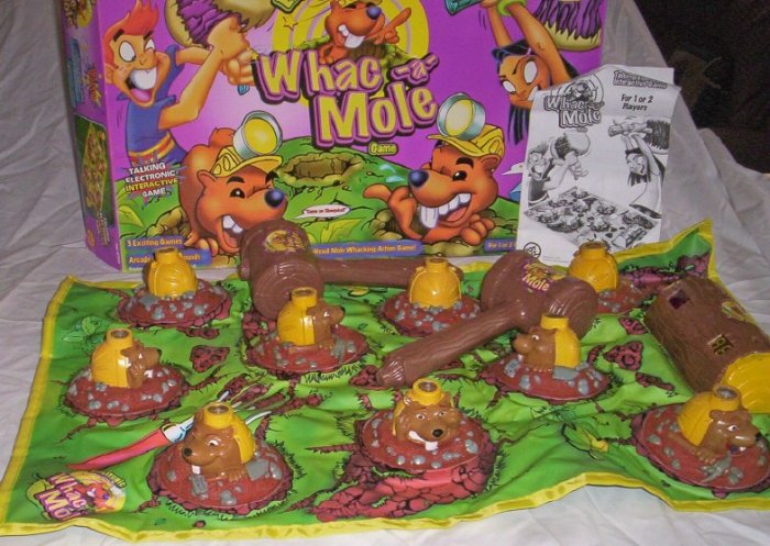 Whac The Mole Boardgame
