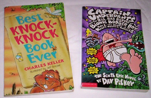 Books Set of 2 Capt.Underpants & Joke Book