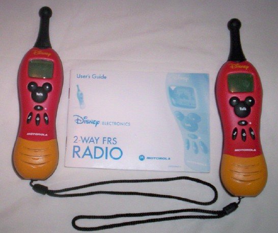 Motorola Disney Classic 2-Way Radios (Pair)