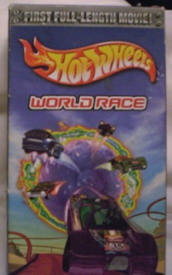 VHS Hot Wheels World Race