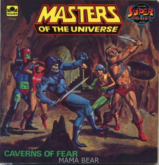 Caverns Of Fear, Masters Of The Universe, Golden Super Adventure Book