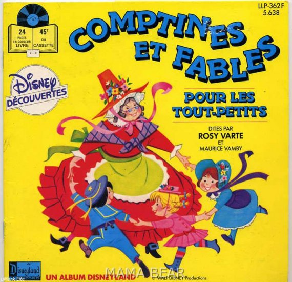 Comptines ET Fables Disney Decouverts **FRENCH**