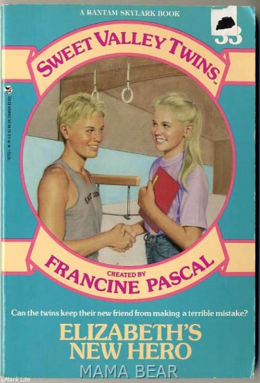 Elizabeth's New Hero #33 Sweet Valley Twins Series by Jamie Suzanne