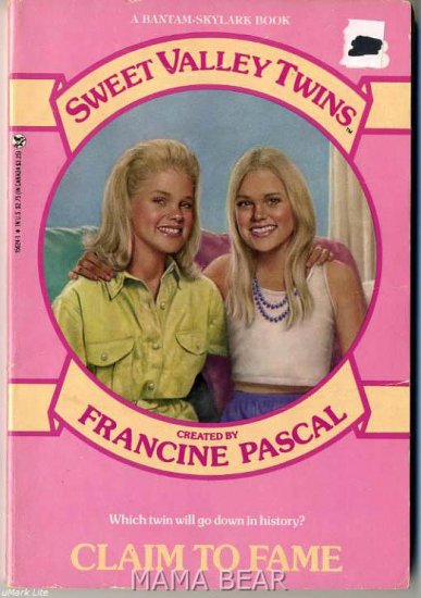 Claim To Fame #23 Sweet Valley Twins Series by Jamie Suzanne