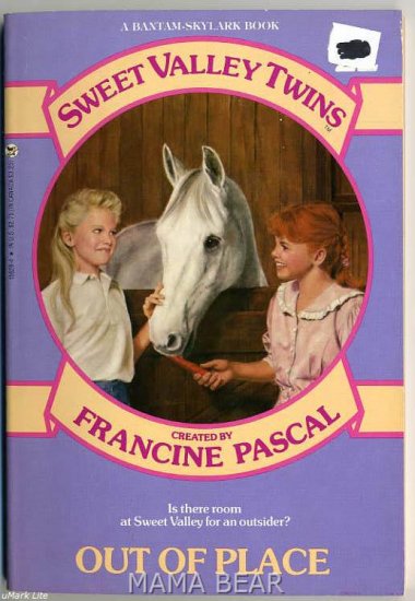 Out Of Place # 22, Sweet Valley Twins Series by Jamie Suzanne