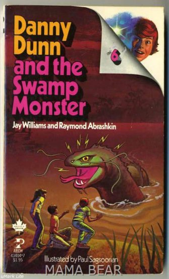 Danny Dunn and the Swamp Monster #6 by Jat Williams and Raymond Abrashkin