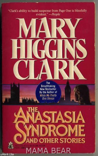 The Anastasia Syndrome by Mary Higgins Clark Paper Back