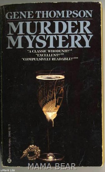 Mystery Murder by Gene Thompson Paper Back