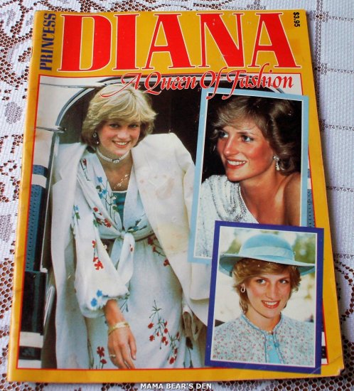 Princess Diana Queen Of Fashion - Very Rare!