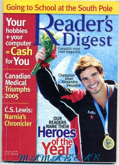 Readers Digest Magazine January 2006