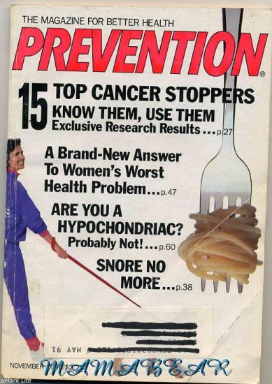 Prevention The Magazine For Better Health November 1990