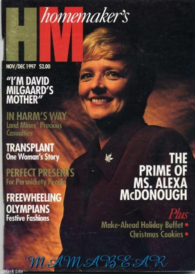 Homemakers Magazine Back Issue Nov/Dec 1997