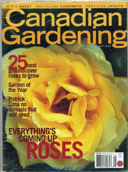 Canadian Gardening May 2002 Roses