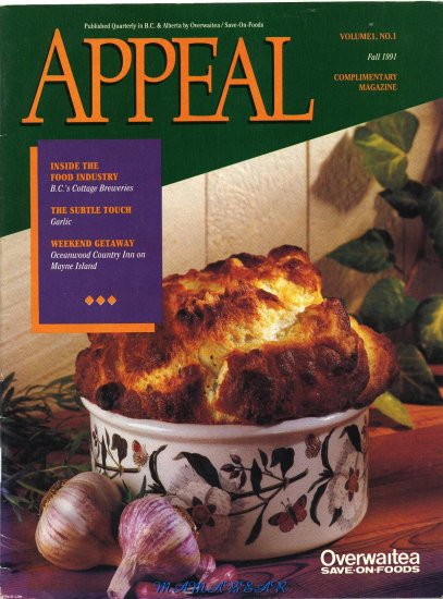 Appeal Magazine, What's Cooking by Kraft & Quick & Tasty Pork Pamphlet Back Issues