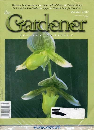 The Gardener For The Prairies Back Issue Winter 2002