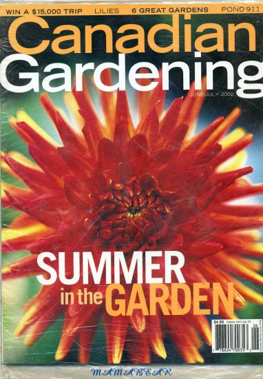 Canadian Gardening June/July 2002 Summer in the Garden