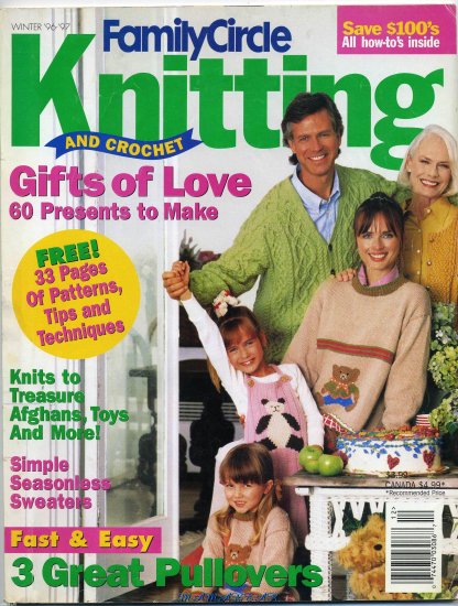 Family Circle Knitting and Crochet Winter 96/97