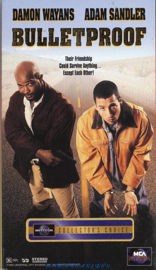 Bulletproof VHS - Damon Wayans and Adam Sandler 1996 Comedy