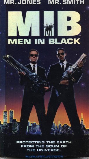 Men In Black 1997 VHS Movie PG