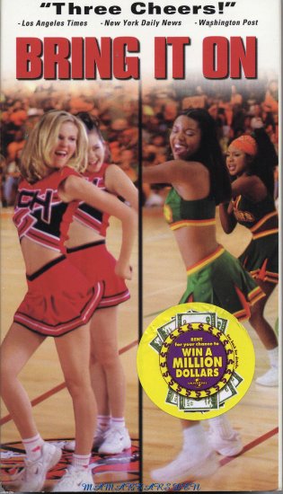 Bring It On 2000 VHS Movie Kirsten Dunst