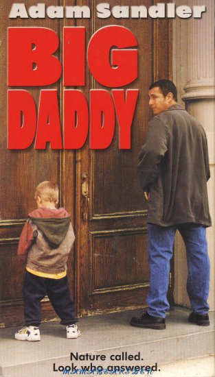 Big Daddy 1999 VHS Movie Starring Adam Sandler
