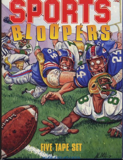 Sports Bloopers 5 Tape Boxed Set