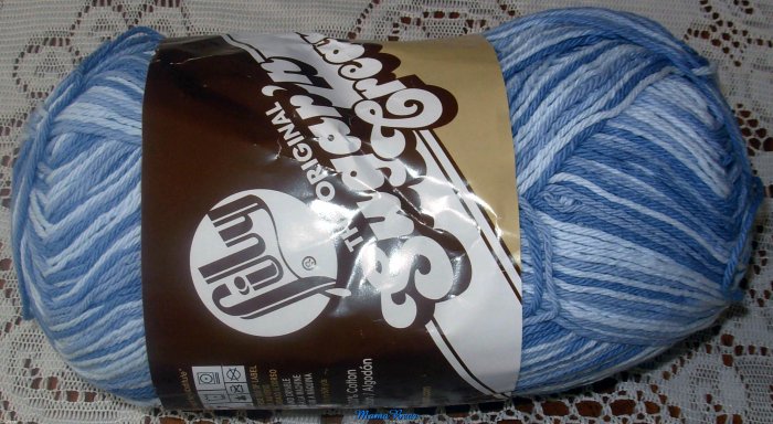 Lily Sugar ' n Cream Cotton Yarn Faded Denim