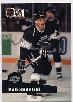 1991/92 NHL Pro Set Hockey Card Bob Kuledski #99 Near Mint