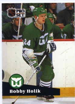 1991/92 NHL Pro Set Hockey Card Bobby Holik #79 Near Mint
